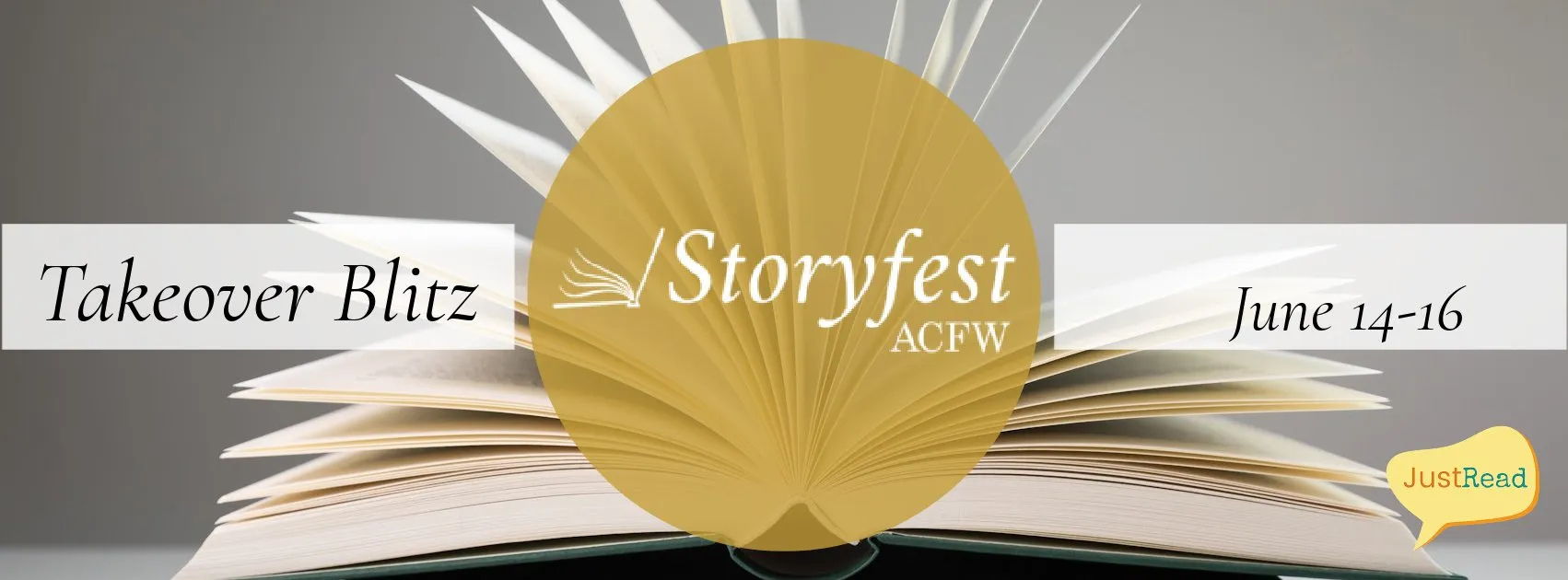 Storyfest JustRead Tours Takeover Blitz Tour
